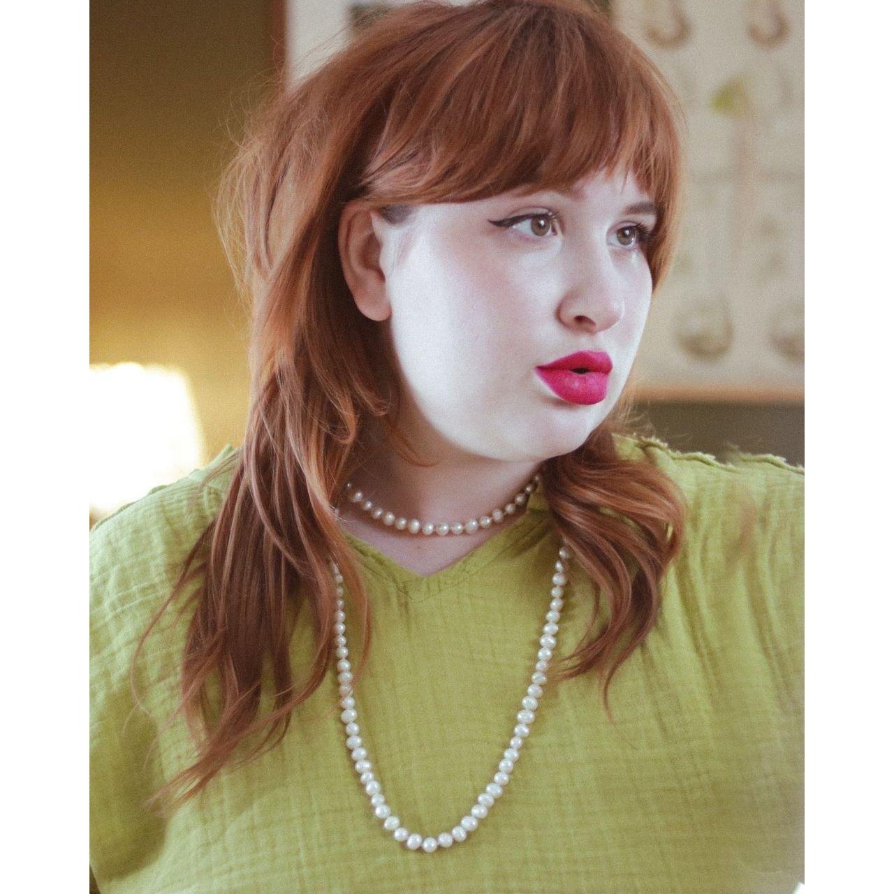 Vintage Cultured Pearl Infinity Strand Necklace by Unsigned Beauty - Vintage Meet Modern Vintage Jewelry - Chicago, Illinois - #oldhollywoodglamour #vintagemeetmodern #designervintage #jewelrybox #antiquejewelry #vintagejewelry