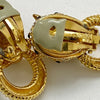 Vintage Ciner Leopard Door-knocker Rhinestone Earrings by Ciner - Vintage Meet Modern Vintage Jewelry - Chicago, Illinois - #oldhollywoodglamour #vintagemeetmodern #designervintage #jewelrybox #antiquejewelry #vintagejewelry
