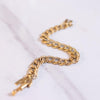 Vintage Monet Classic Double Chain Bracelet by Monet - Vintage Meet Modern Vintage Jewelry - Chicago, Illinois - #oldhollywoodglamour #vintagemeetmodern #designervintage #jewelrybox #antiquejewelry #vintagejewelry