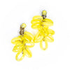 Bright Banana Yellow Dangling Statement Earrings by Unsigned Beauty - Vintage Meet Modern Vintage Jewelry - Chicago, Illinois - #oldhollywoodglamour #vintagemeetmodern #designervintage #jewelrybox #antiquejewelry #vintagejewelry