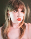 Vintage Glam “V” Style with Diamante Rhinestone Statement Earrings by Swarovski - Vintage Meet Modern Vintage Jewelry - Chicago, Illinois - #oldhollywoodglamour #vintagemeetmodern #designervintage #jewelrybox #antiquejewelry #vintagejewelry