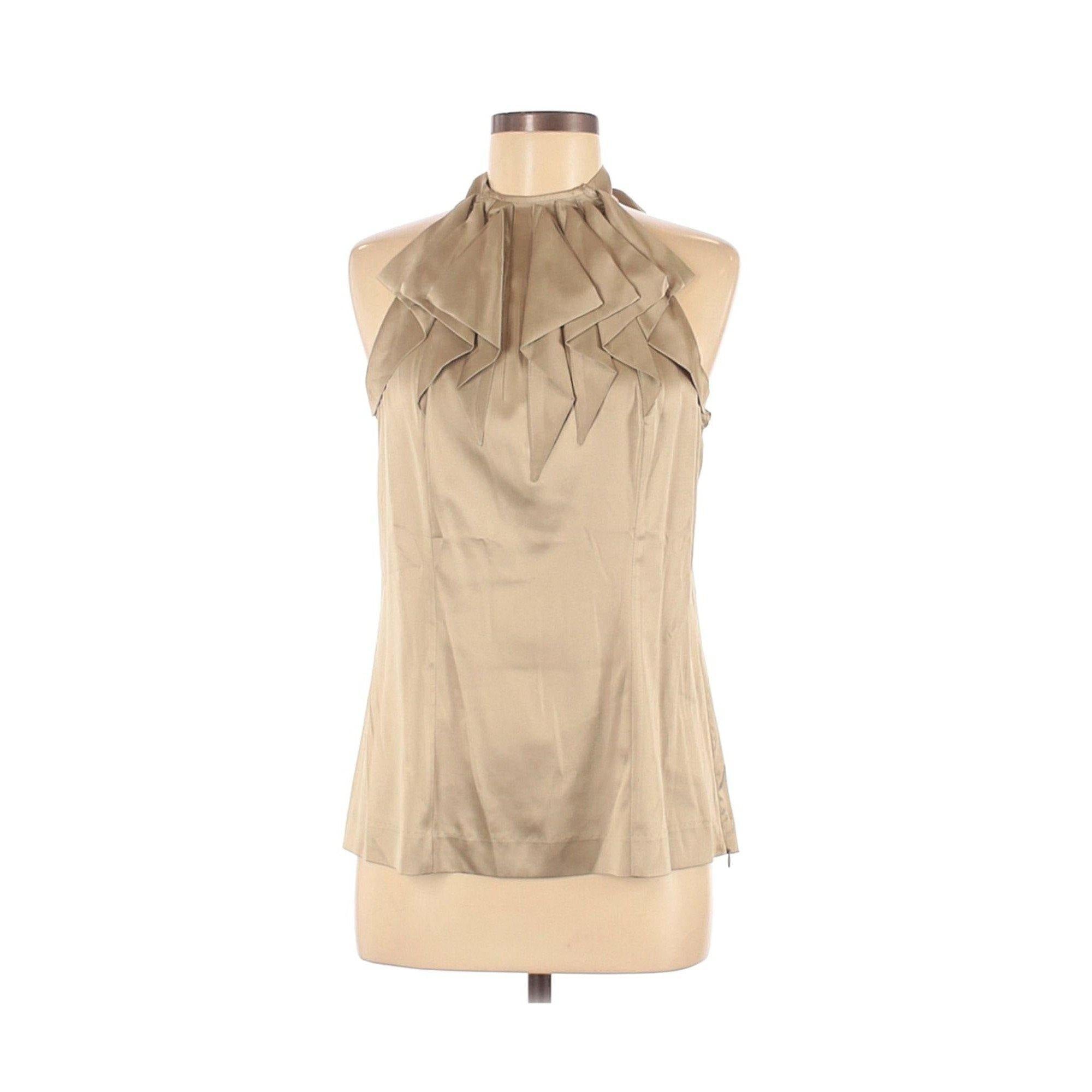 All the Frills and Ruffles Sleeveless Blouse by The Limited by The Limited - Vintage Meet Modern Vintage Jewelry - Chicago, Illinois - #oldhollywoodglamour #vintagemeetmodern #designervintage #jewelrybox #antiquejewelry #vintagejewelry