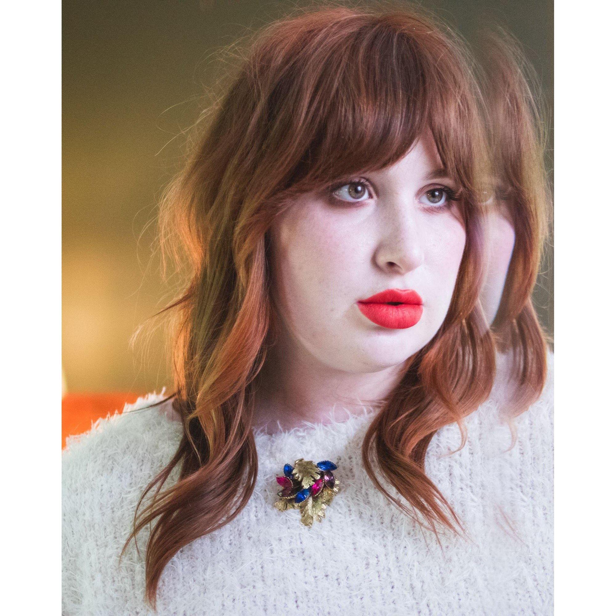 Vintage Mid Century Modern Brooch with Sapphire Blue, Amethyst, and Pink Rhinestones by Unsigned Beauty - Vintage Meet Modern Vintage Jewelry - Chicago, Illinois - #oldhollywoodglamour #vintagemeetmodern #designervintage #jewelrybox #antiquejewelry #vintagejewelry