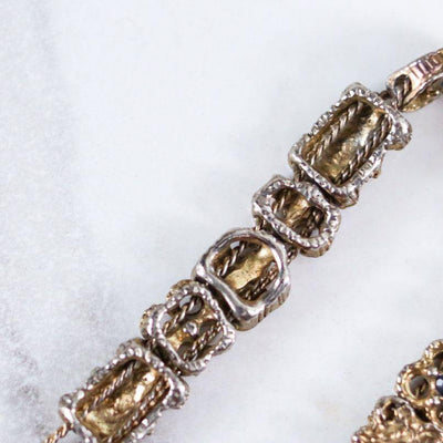 Vintage Victorian Revival Slide Bracelet by Unsigned Beauty - Vintage Meet Modern Vintage Jewelry - Chicago, Illinois - #oldhollywoodglamour #vintagemeetmodern #designervintage #jewelrybox #antiquejewelry #vintagejewelry