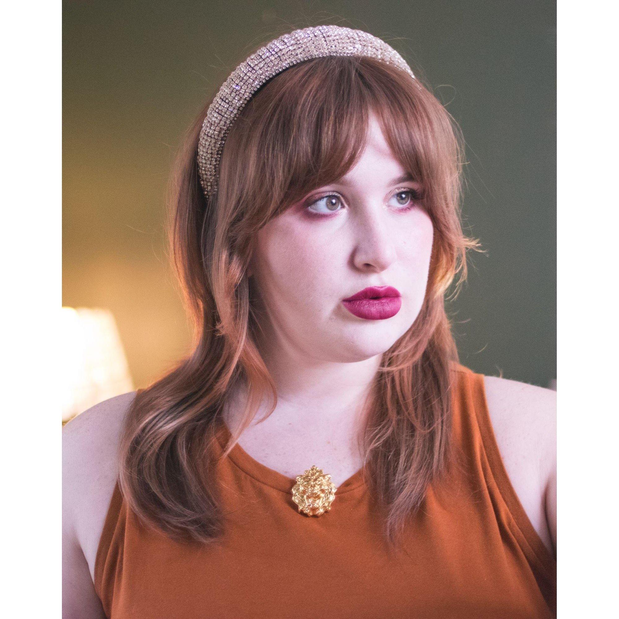 Vintage Lions Head Scarf Clip by Unsigned Beauty - Vintage Meet Modern Vintage Jewelry - Chicago, Illinois - #oldhollywoodglamour #vintagemeetmodern #designervintage #jewelrybox #antiquejewelry #vintagejewelry