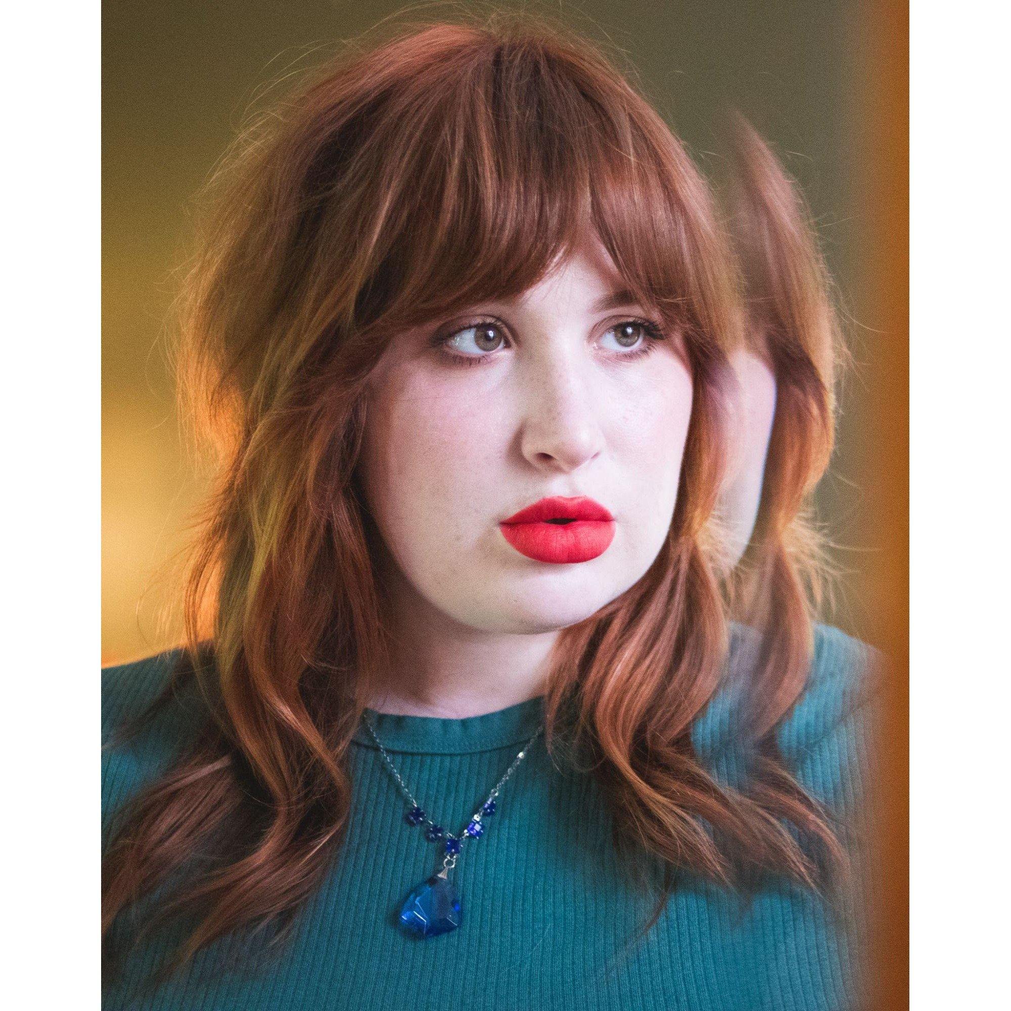 Vintage Art Deco Blue Crystal Lavalier Necklace by Art Deco Era - Vintage Meet Modern Vintage Jewelry - Chicago, Illinois - #oldhollywoodglamour #vintagemeetmodern #designervintage #jewelrybox #antiquejewelry #vintagejewelry