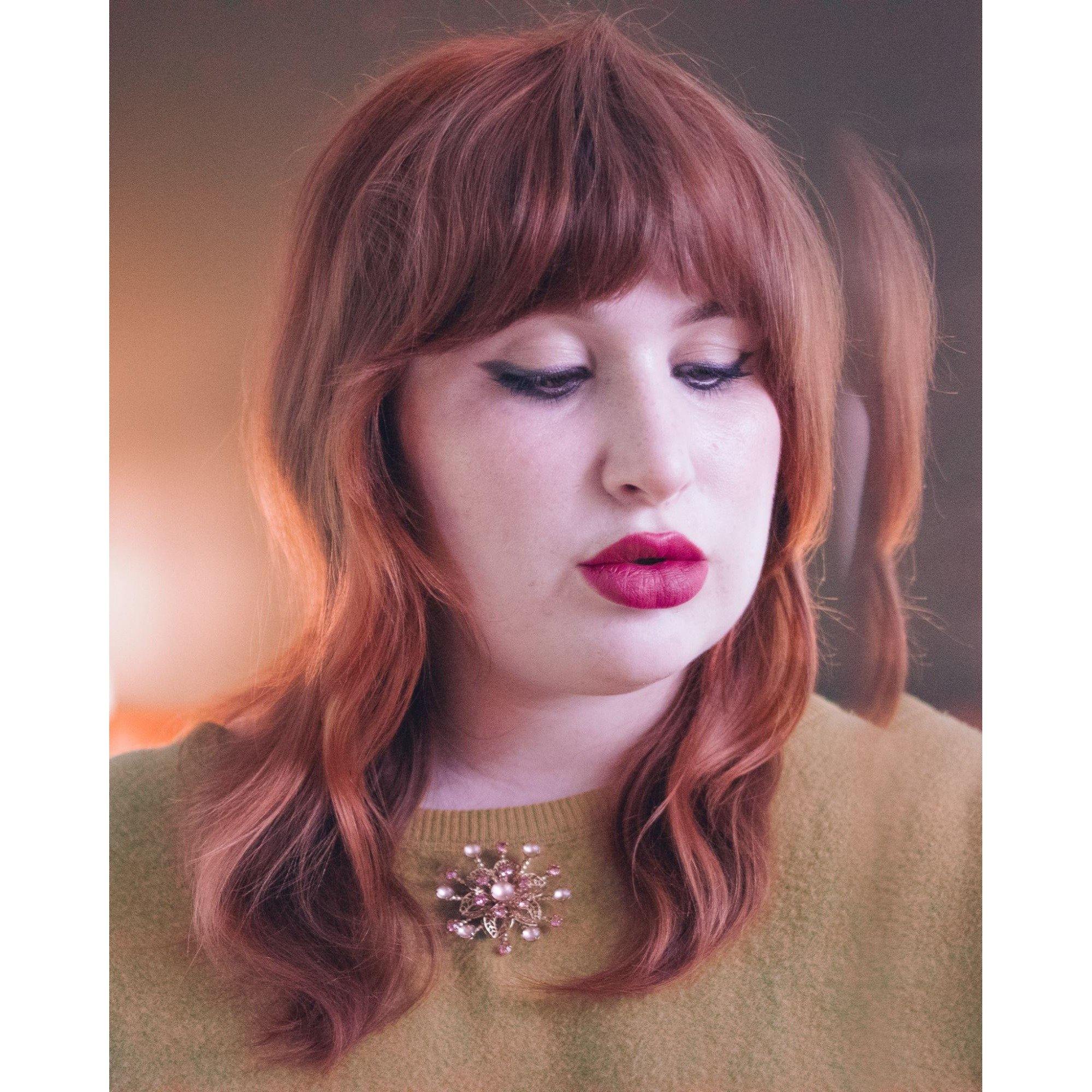 Vintage Pink Moonglow and Pink Rhinestones Pinwheel Brooch by Unsigned Beauty - Vintage Meet Modern Vintage Jewelry - Chicago, Illinois - #oldhollywoodglamour #vintagemeetmodern #designervintage #jewelrybox #antiquejewelry #vintagejewelry