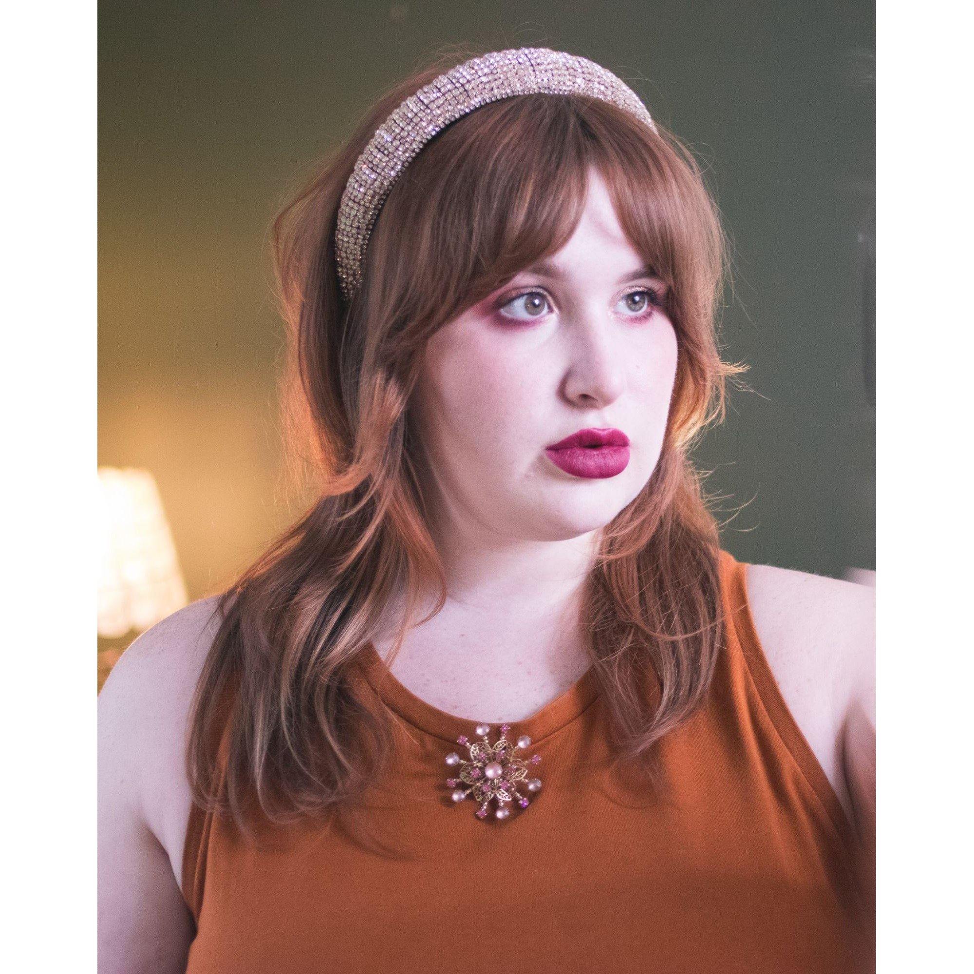 Vintage Pink Moonglow and Pink Rhinestones Pinwheel Brooch by Unsigned Beauty - Vintage Meet Modern Vintage Jewelry - Chicago, Illinois - #oldhollywoodglamour #vintagemeetmodern #designervintage #jewelrybox #antiquejewelry #vintagejewelry